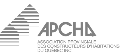 Logo APCHA Association Provinciale des Constructions d'Habitations du Quebec Inc.