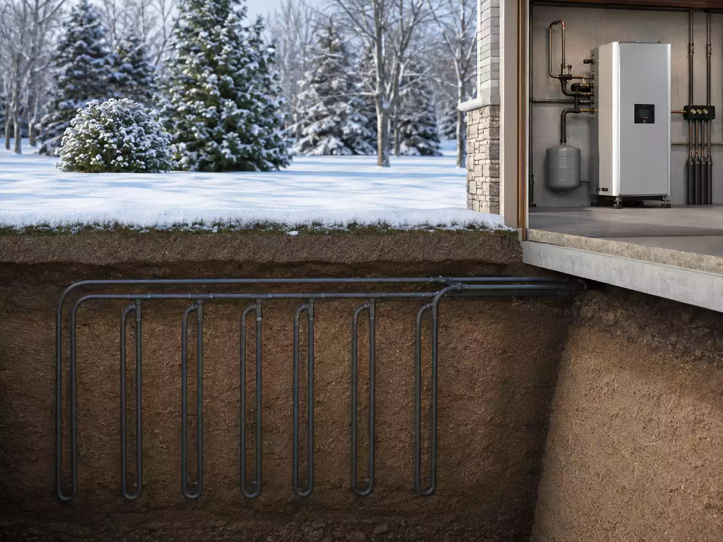 Grande r&eacute;sidence qu&eacute;b&eacute;coise n&eacute;cessitant un &eacute;quipement de chauffage puissant.
